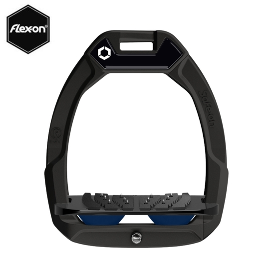 Strzemiona Flex-On Safe-On z kolcami czarne (68-black-black-navy)