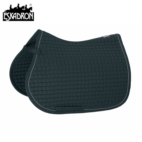 Czaprak Eskadron Basic Cotton Cords Silver Racinggreen