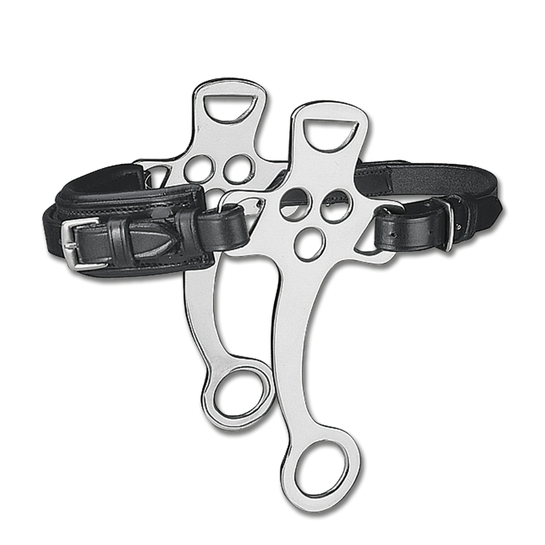 Hackamore Waldhausen skórzane czarne