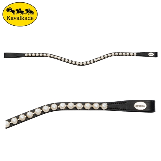Naczółek Kavalkade Pearl black/creme
