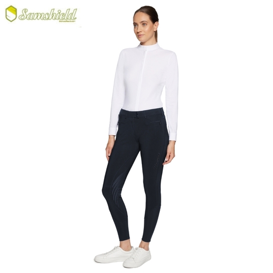 Bryczesy Samshield Diane Premium Navy