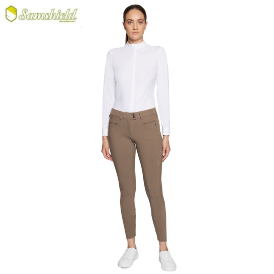 Bryczesy Samshield Diane Premium Camel