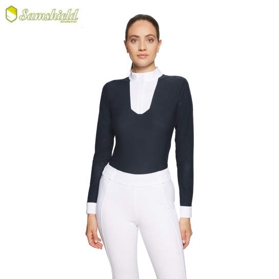 Koszula konkursowa Samshield Faustine Boreal Navy Holo