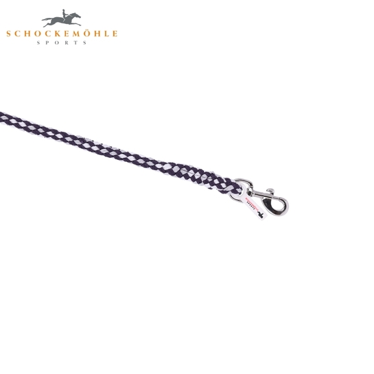 Uwiąz Schockemöhle karabinek zwykły Graphite/Deep Mauve