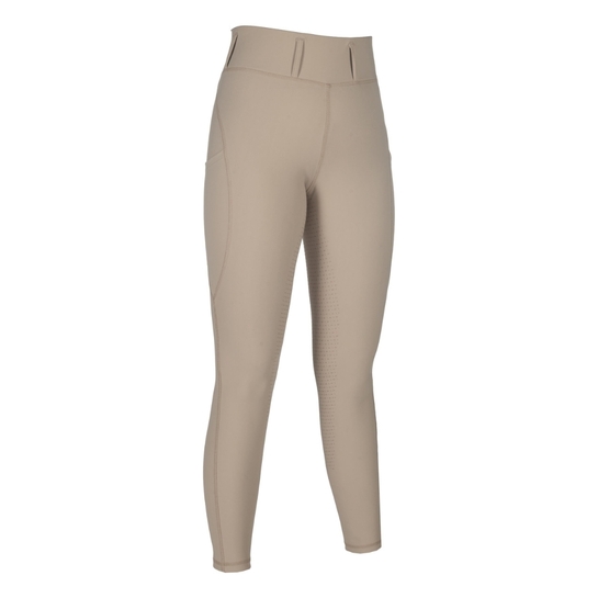Legginsy HKM Jil High Waist młodzieżowe beżowe 158/164