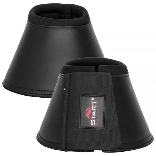 Kaloszki Start Synthetic czarne