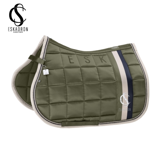 Czaprak Eskadron Classic Sports Big Square Mattgloss Dusty Olive