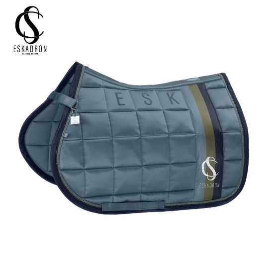 Czaprak Eskadron Classic Sports Big Square Mattgloss Steel Blue