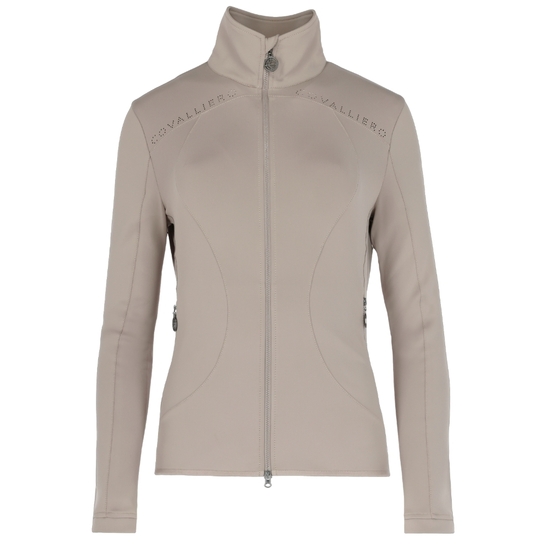 Bluza treningowa Covalliero SS25 damska beige