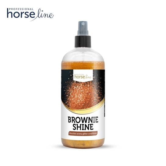 HorseLine Pro odżywka brokatowa Brownie Shine