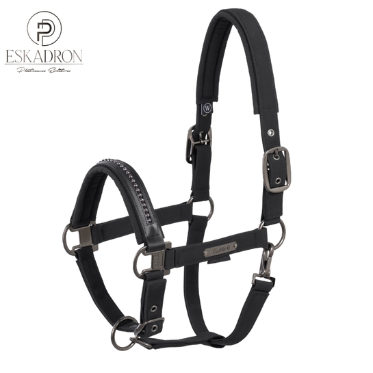 Kantar Eskadron Platinum Double Pin Softshell Pearls Black