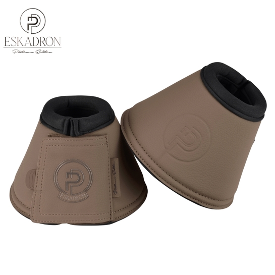 Kaloszki Eskadron Platinum Faux Leather Smoky Taupe