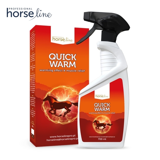 HorseLine Quick Warm - wcierka rozgrzewająca bez dopingu