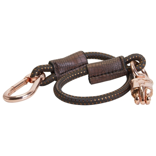 Uwiąz Imperial Riding elastyczny Little Space Brown/Rosegold