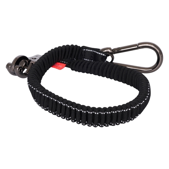 Uwiąz Imperial Riding elastyczny Flexi Black