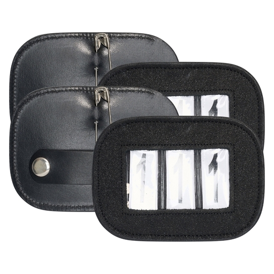 Numerek startowy Imperial Riding Glitter Black