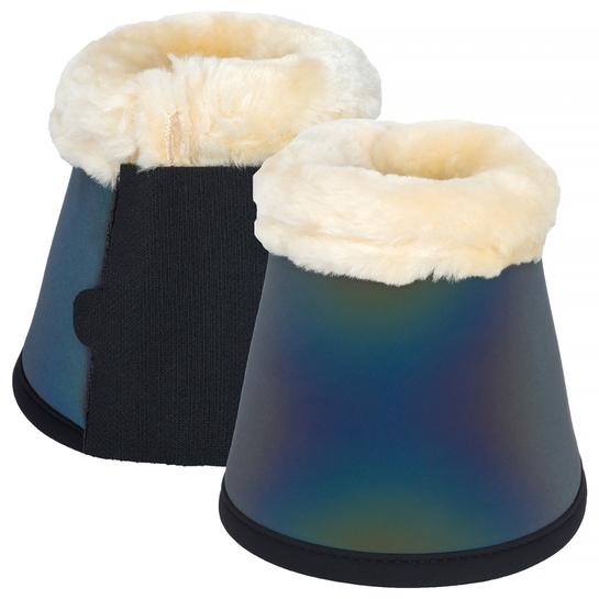 Kaloszki Start ReflectFur black/honey