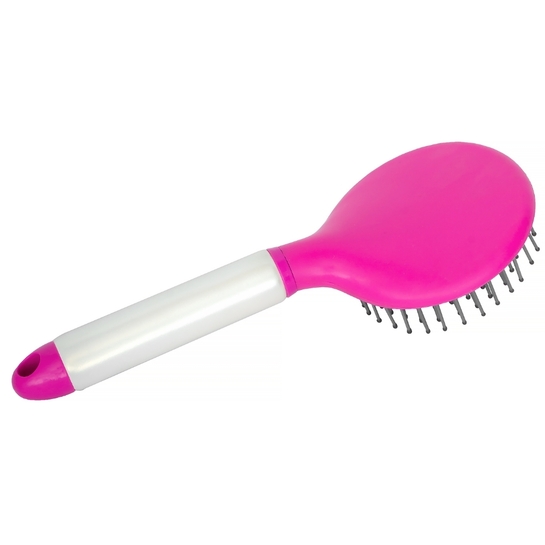 Szczotka do grzywy i ogona Start Holo pink
