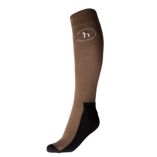 Skarpety Horze Nixie Bambo Winter Coffe