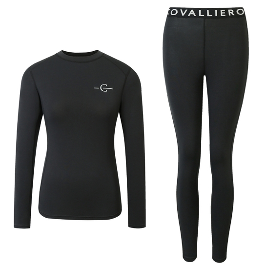 Bielizna termiczna Covalliero AW25 damska black