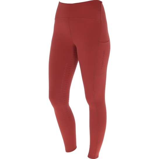 Legginsy zimowe Covalliero AW25 dziecięce rust