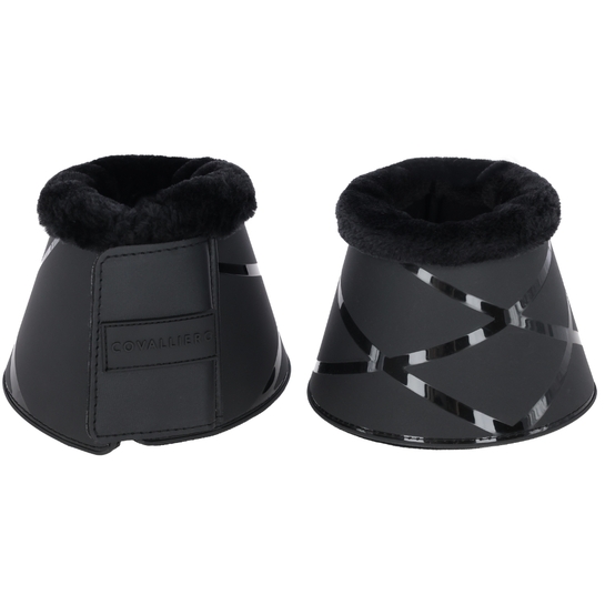 Kaloszki Covalliero AW/25 z futerkiem black