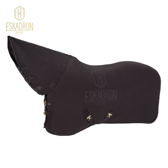 Derka Eskadron Heritage Double Fleece High-Neck Black Truffle