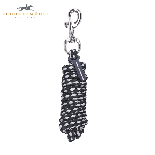 Uwiąz Schockemöhle karabinek zwykły Dark Grey/Lurex