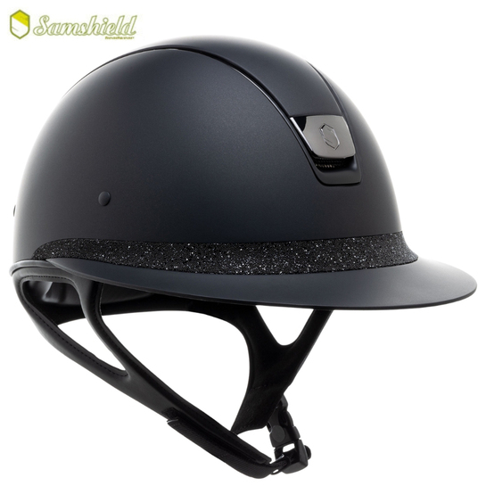 Kask Samshield Miss Shield 2.0 Shadowmatt Trim Black Matt Crystal Farbic Band Black