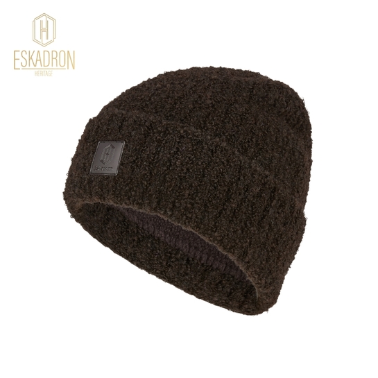 Czapka damska Eskadron Fashion Heritage Boucle Black Truffle
