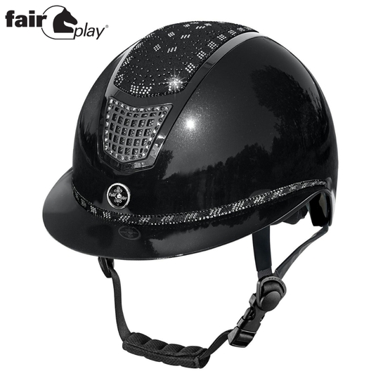 Kask Fair Play Quantinum EOS shiny W-V czarny