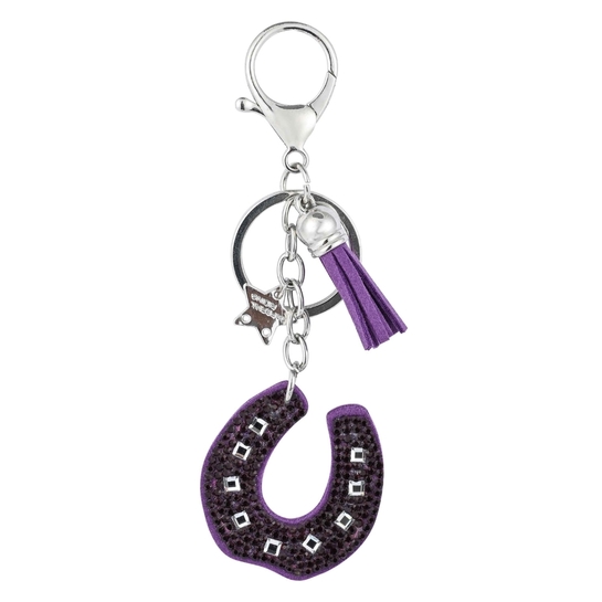 Brelok Imperial Riding podkowa Purple