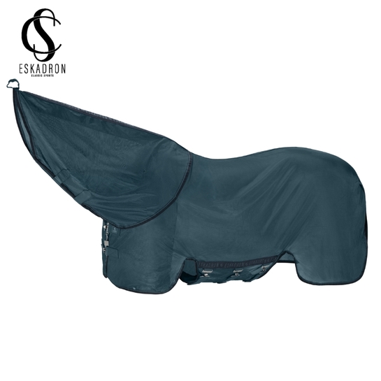 Derka Eskadron Classic Sports Fly Detach-Neck Ocean