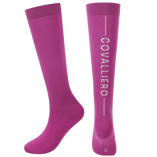Podkolanówki Covalliero SS26 light berry