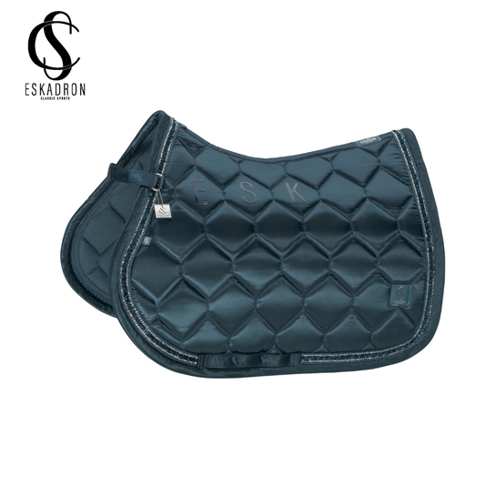 Czaprak Eskadron Classic Sports Satin Frills Ocean