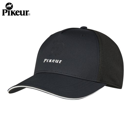 Czapka z daszkiem Pikeur The Core Lasercut&Mesh 1831 Black