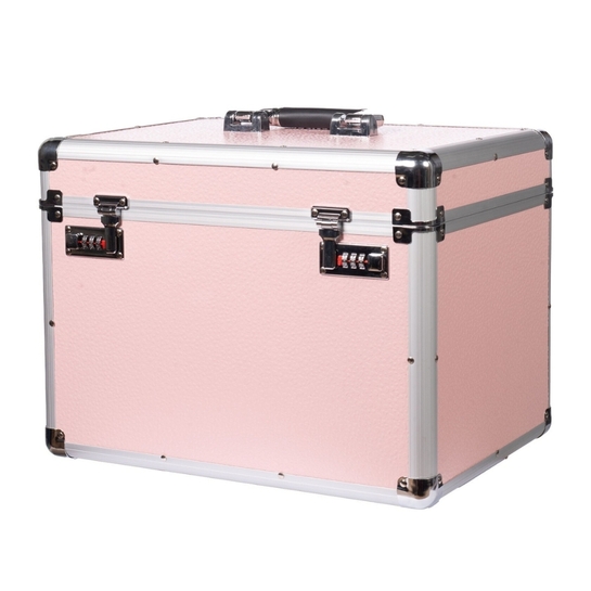 Skrzynka na szczotki HKM Pearl pink
