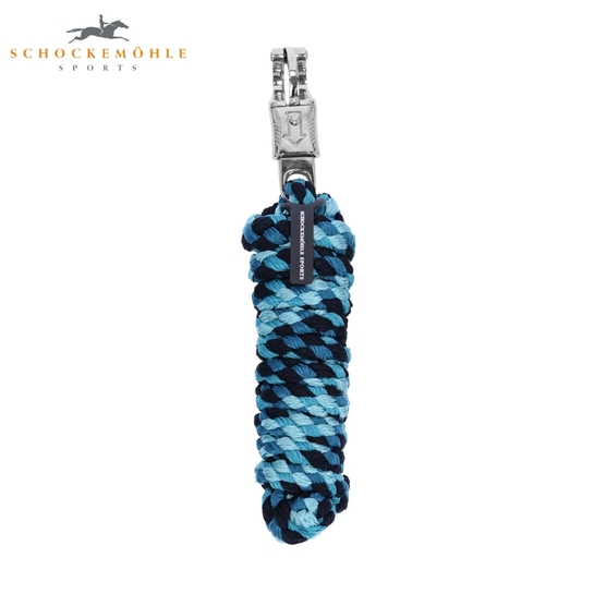 Uwiąz Schockemöhle karabinek bezpieczny Colonial Blue/Mint/Navy