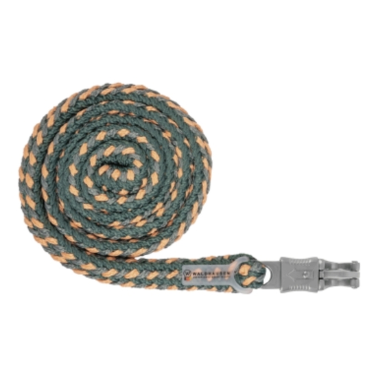 Uwiąz Waldhausen Plus karabinek bezpieczny pinegreen/peach/chrome
