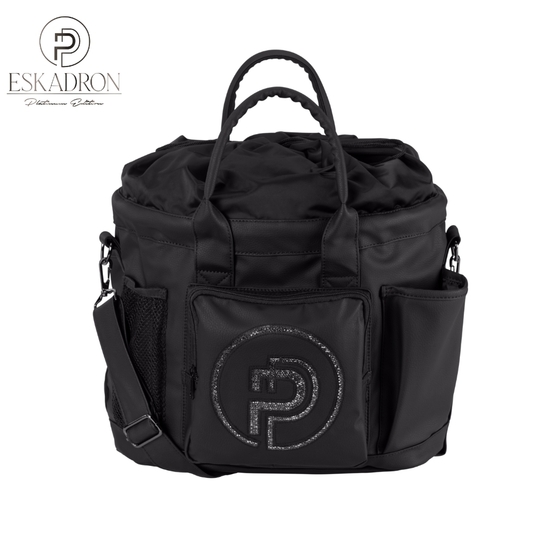 Torba na akcesoria Eskadron Platinum Faux Leather Black