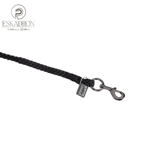 Uwiąz Eskadron Platinum Regular Black - karabinek zwykły