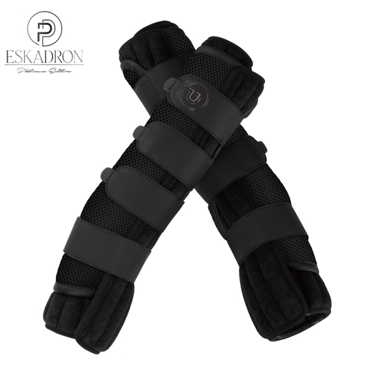 Ochraniacze transportowe Eskadron Platinum Climatech Mesh Boots Black