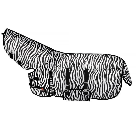 Derka siatkowa Start z kapturem Zebra