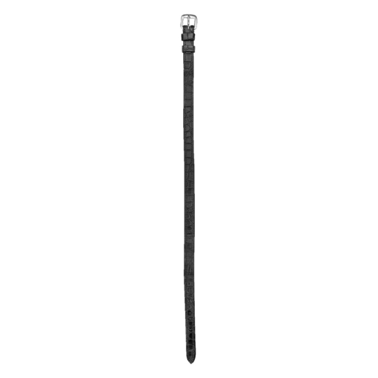 Paski skórzane do ostróg Waldhausen Croco Black