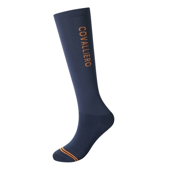 Podkolanówki Covalliero AW26 Dark Navy