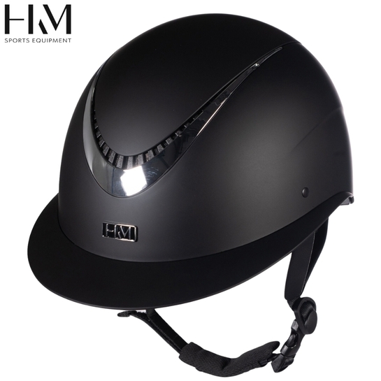 Kask HKM Alarion Basic czarny/srebrny