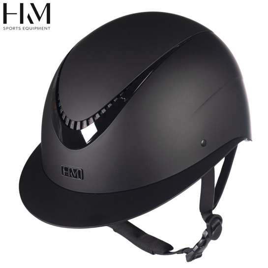 Kask HKM Alarion Basic czarny/czarny