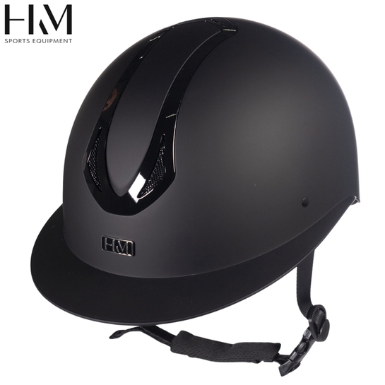 Kask HKM Illusion Basic czarny/czarny