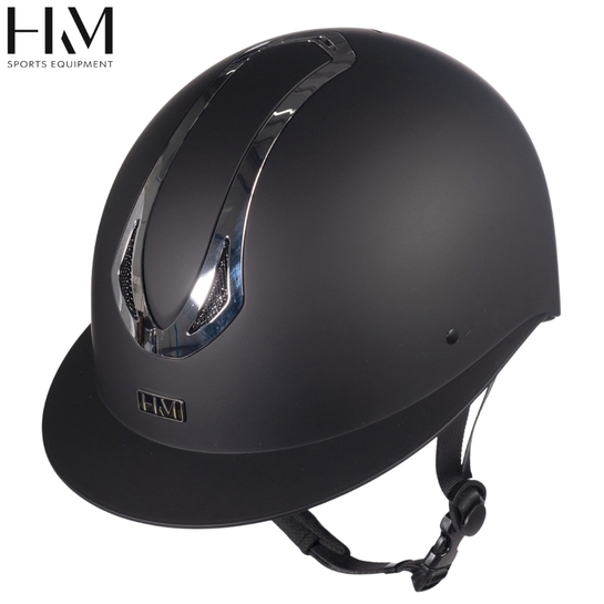 Kask HKM Illusion Basic czarny/srebrny