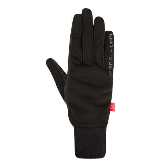 Rękawiczki Imperial Riding Hide & Shine Black